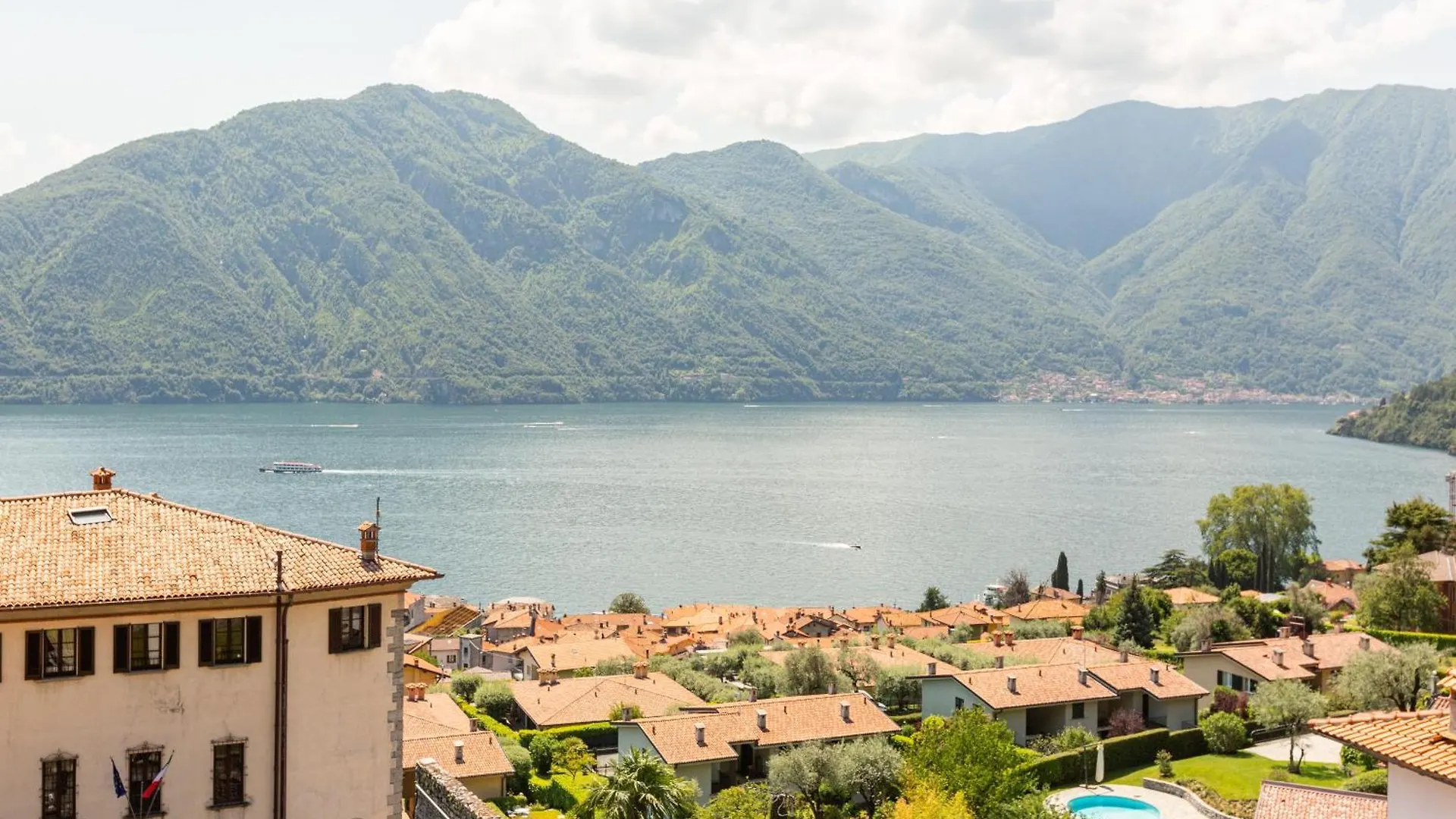 Lake View Terrace Apartment By Rent All Como Mezzegra Italia
